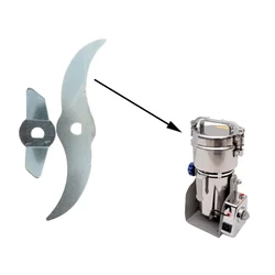 SS Blade Set for Heavy Duty 500gm Electric Dry Masala & Herbs Grinder Swing Type 2300W